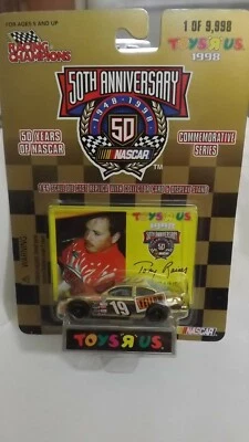 Racing Champions 1998 Toys R Us Nascar amarillo # 19 Tony Raines 50 aniversario Foto 1 de 2