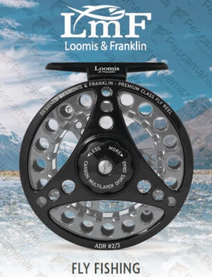 Mulinello da mosca Loomis & Franklin LMF ADR Fly Reel coda 7/9 - Imagen 1 de 3
