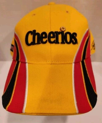 Gorra Nascar Cheerios Clint Bowyer #33 Logotipos Bordados Ajuste Ajustable RCR Nueva   Foto 1 de 4