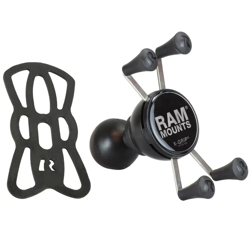 RAM Mount Universal X-Grip Phone Cradle with 1.5 inch C-Ball RAM-HOL-UN7BCU - Image 1 of 1