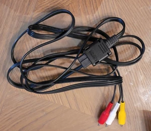 Nintendo Gamecube AV RCA Video Cable - Picture 1 of 2