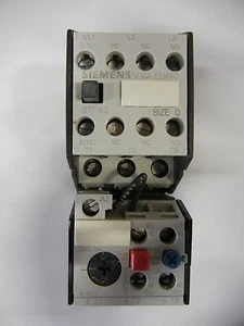 Siemens: 3UA52 00-1D, Motor Starter w/ Overload 3TF4222-0A.1 - Picture 1 of 3