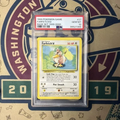 Pokémon TCG Farfetch'd Base Set 27/102 Regular 1999-2000 Wizards Base Set... - Image 1 of 2