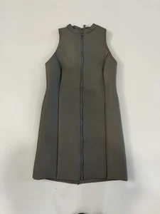 SKIMS Dress Rubberized Scuba Swim Mock Neck Gray Size XL Women NWT - Picture 1 of 5