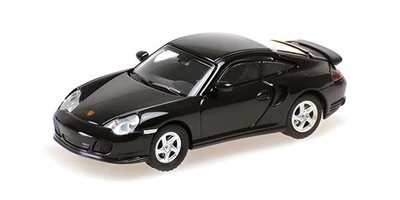 1:87 MINICHAMPS Porsche 911 Turbo Black 2000 870068174 - Immagine 1 di 2