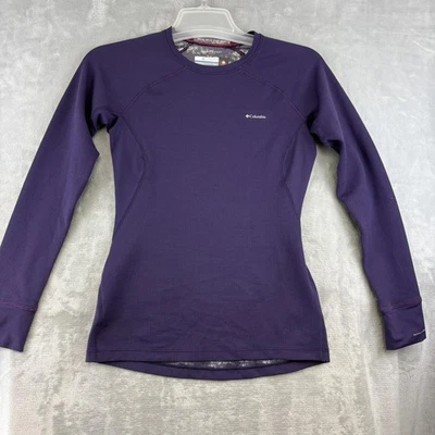 Columbia Shirt Womens Small Purple Omni-Heat Heavyweight Base Layer Thermal - Image 1 of 4