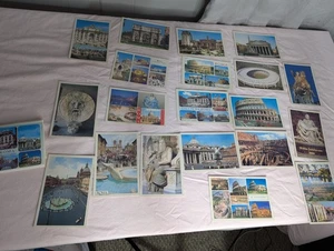 20 postales fotográficas de recuerdo vintage arquitectura monumentos saludos desde Roma - Imagen 1 de 5
