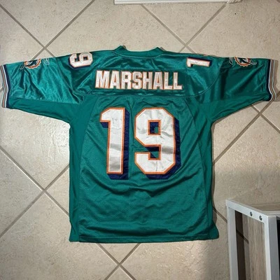 Miami Dolphins Brandon Marshall #19 Reebok Jersey Size 50 Stitched - Image 1 of 4