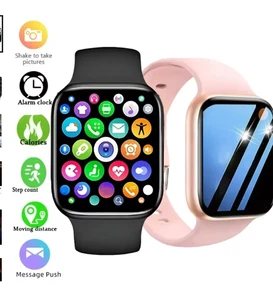 LAXASFIT 2025 Nouvelle Montre Connectée pour Homme Android IOS 1.73" Écran Bluetooth Appel Blo - Photo 1 sur 5