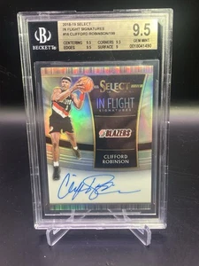 Select Cliff Robinson In Flight Signatures 2018-19/199 BGS 9,5 POP 2 excelente calidad - Imagen 1 de 3