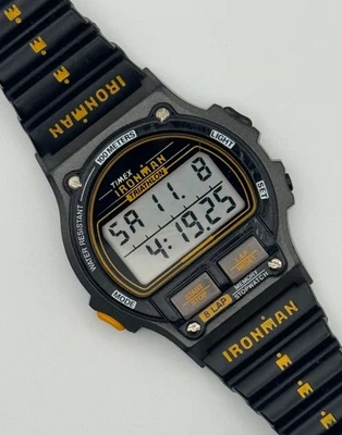 1992 Vintage Timex Ironman Triathlon Men's Digital Watch - EXCELLENT SHAPE! - Image 1 of 4
