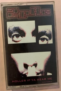 2PAC ~ Holler If Ya Hear Me ~ Original 1993 Tape Cassette Single ~ Interscope - Picture 1 of 1