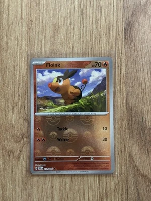 Pokemon Floink 011/086 Pokeball Reverse Weiße Flammen Deutsch NM WHT  - Bild 1 von 2