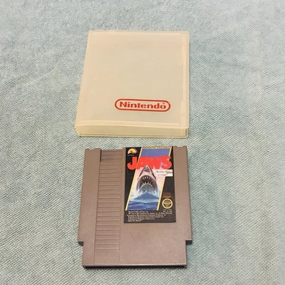 Jaws - Nintendo NES Game Authentic, Tested With Plastic Nintendo Case - Image 1 of 4