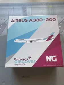 Como Herpa Wings 1:400 Eurowings Discover Airbus A330-200 D-AXGB NG Wings modelo - Imagen 1 de 4