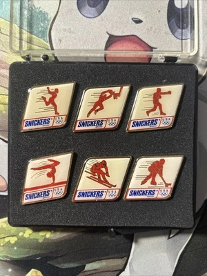 1992 Olympic Games Snickers Pins - Image 1 of 3