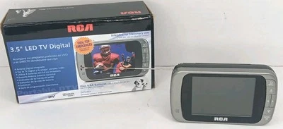 RCA DHT235A 3.5" Mini LED Digital TV In Original Box Working  - Image 1 of 4