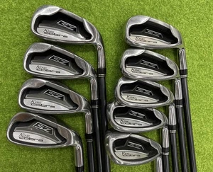 KING cobra SZ (2009) Iron Set 9pcs 4-Pw Gw Sw ALDILA DVS-HL70 Flex R Used good - Picture 1 of 3