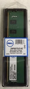 Sealed 4GB SNPK67DJC/4G 288-Pin DDR4-2400 ECC RDIMM RAM OEM Memory for Dell - Picture 1 of 2