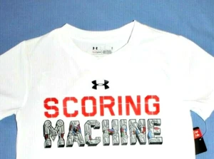BOYS UNDER ARMOUR T-SHIRT...SIZE 4....DRI-FIT...KEEPS YOU COOL/DRY......NEW/TAGS - Picture 1 of 2