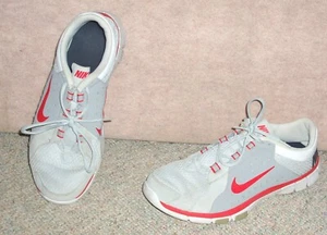 Men's gray/red NIKE athletic sneakers / shoes 525730-003 , size 13 - Picture 1 of 5