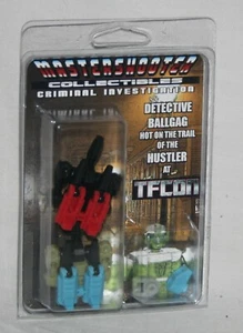 transformers mastershooter collectibles TFCon detective Bailgag Hustler MISB - Picture 1 of 2