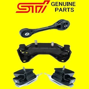 GENUINE SUBARU IMPREZA WRX STi HEAVY DUTY GROUP N ENGINE GEARBOX MOUNT KIT 5SP - Picture 1 of 5
