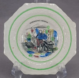 Bailey/Bayley & Ball Robinson Crusue Staffordshire Transferware Kinderteller - Bild 1 von 10