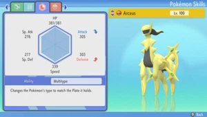 Pokemon Brilliant Diamond Shining Pearl BDSP - Shiny 6IV Max EV Arceus - Picture 1 of 4