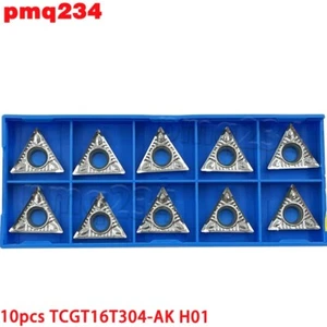 10pcs TCGT16T304-AK H01 TCGT Carbide Aluminum Inserts for Aluminum Alloy, Wood - Picture 1 of 6