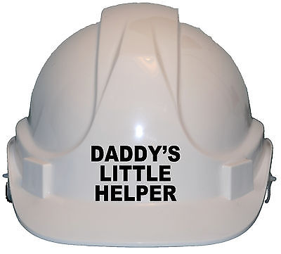 Daddy's Little Helper Children's Kids Casco Sicurezza Elmetto Cap 4 -12 Anni • 19.49€