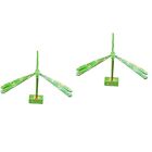  2 PC Bamboo Dragonfly Decor Toys for Children Balancing Boy