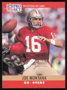 1990 Pro Set #293 Joe Montana - Picture 1 of 2