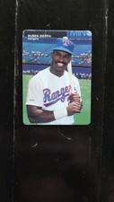 1990 RANGERS MOTHER'S 3 RUBEN SIERRA