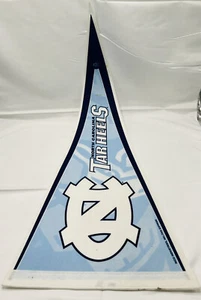 VINTAGE NORTH CAROLINA TAR HEELS FELT PENNANT Full Size 12 x 30 - Picture 1 of 5