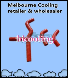 Red Hose 450 525 SX EXC MXC FMX 450SX 525SX 2003-2006 For KTM Radiator 04 05 - Foto 1 di 7