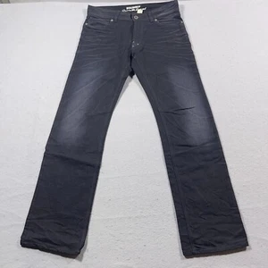 Parasuco Jeans Men 33x33 Black Slim Fit Denim Stretch Straight Leg Stylish Urban - Picture 1 of 10