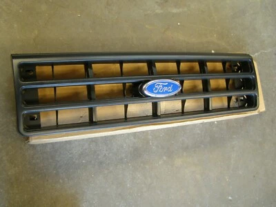 Решетка радиатора для грузовика Ford 1987 1991 F150 1988 1989 1990 темно-серая F250 F350 новая из старых запасов от оригинального производителя - Изображение 1 из 4