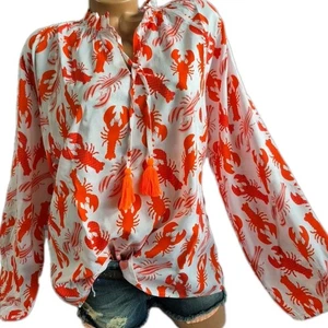 Zwillingsherz Tunika Bluse Shirt Modell Großer Lobster S bis XXL (3 218) NEU - Bild 1 von 8