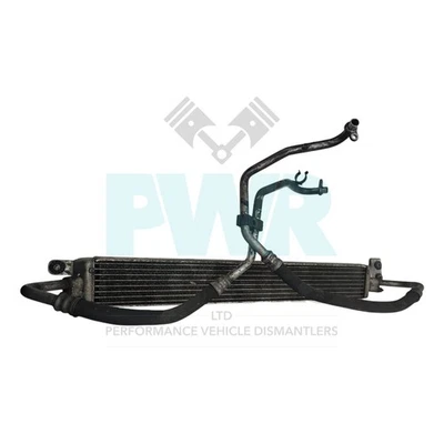 BMW E90 E92 E93 M3 Engine Oil Cooler Centre Lower Radiator With Pipes 2284075 - Image 1 of 4
