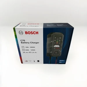 Bosch C70 Batterieladegerät 10A 12V 24V Erhaltungsladung NEU OVP - Bild 1 von 9