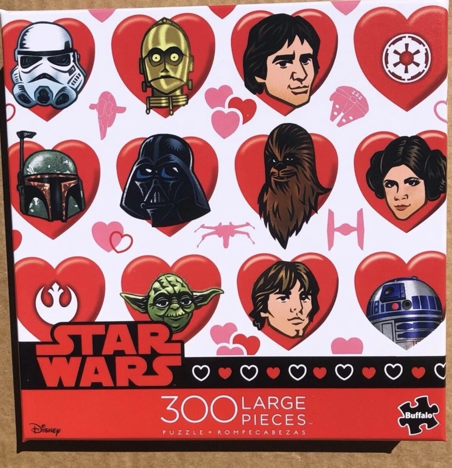 STAR WARS - 300 Piezas Grandes Rompecabezas Día de San Valentín Nuevo Foto 1 de 3