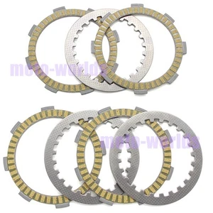 Clutch Friction Plate kit Set for Honda CR80 RA/RB/RC/RD 1980-1983 / NSR80X 1999 - Picture 1 of 7