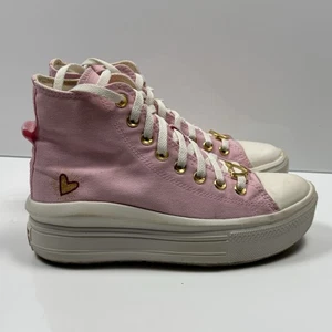 Converse Damen UK 5 Chuck Taylor All Star Move HI Plateau Herzen - Bild 1 von 15