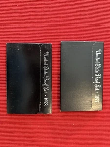 1977&1978 US Mint Proof Sets - Picture 1 of 10
