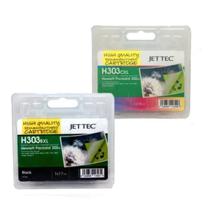 H303XL Black & Colour JetTec Ink Cartridges to replace HP303XL - Picture 1 of 1