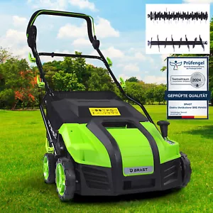 BRAST Vertikutierer Elektro Rasenlüfter 2000 Watt Kombi Gerät Moosentferner - Photo 1/10