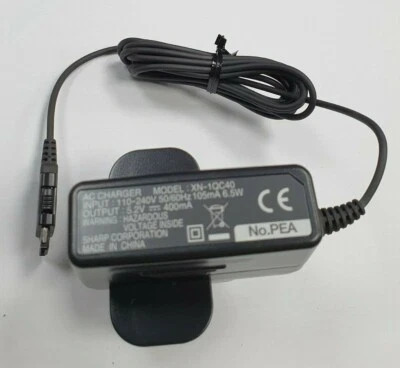 New Genuine Original Sharp Mains Charger XN-1QC40 5.2v 400mA - Image 1 of 3