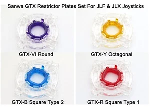 Juego de placas restrictoras Sanwa GTX para joysticks arcade JLX y JLF - Imagen 1 de 1