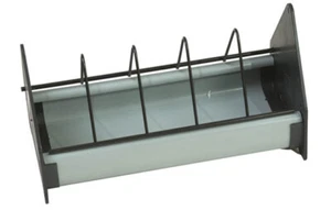 Futterrinne mit Kippgitter aus Kunststoff 25cm - Bild 1 von 1